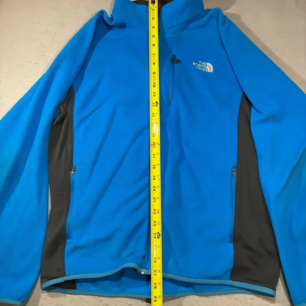 The North Face Summit Series Fleece Jacket Mens XL Blue Vented Performance